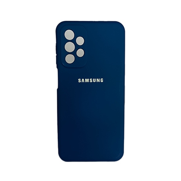 CARATULA SILICON TIPO ORIGINAL C/LOGO SAMSUNG A23 4G NAVY