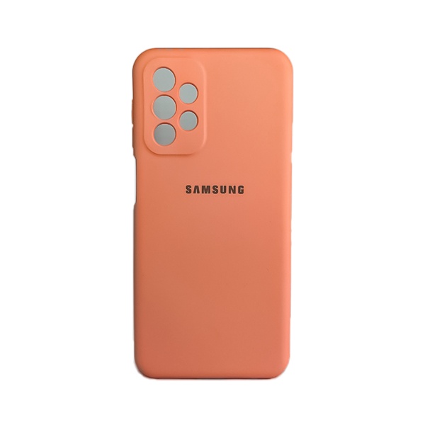 CARATULA SILICON TIPO ORIGINAL C/LOGO SAMSUNG A23 4G ROSA
