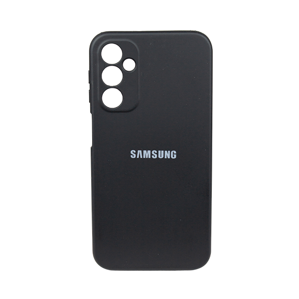 CARATULA SILICON TIPO ORIGINAL C/LOGO SAMSUNG A24 5G NEGRA