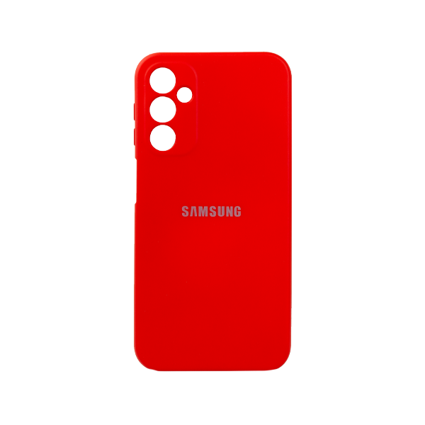 CARATULA SILICON TIPO ORIGINAL C/LOGO SAMSUNG A24 5G ROJA