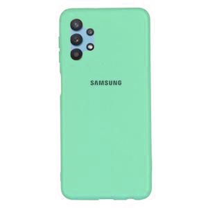 CARATULA SILICON TIPO ORIGINAL C/LOGO SAMSUNG A32 4G MENTA