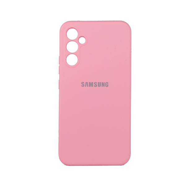 CARATULA SILICON TIPO ORIGINAL C/LOGO SAMSUNG A34 5G ROSA