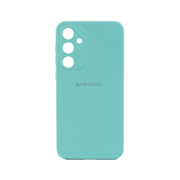 CARATULA SILICON TIPO ORIGINAL C/LOGO SAMSUNG A35 MENTA