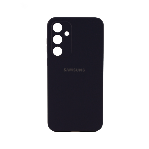 CARATULA SILICON TIPO ORIGINAL C/LOGO SAMSUNG A35 NAVY