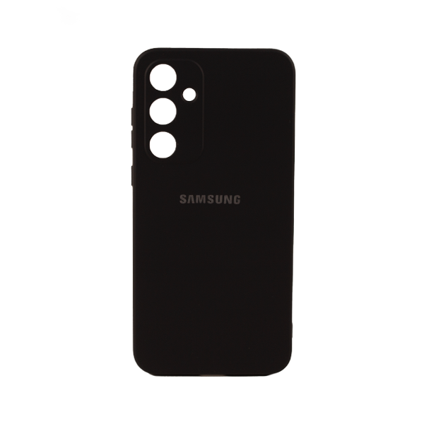 CARATULA SILICON TIPO ORIGINAL C/LOGO SAMSUNG A35 NEGRA