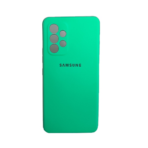 CARATULA SILICON TIPO ORIGINAL C/LOGO SAMSUNG A53 MENTA