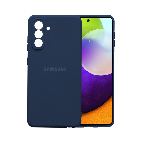 CARATULA SILICON TIPO ORIGINAL C/LOGO SAMSUNG A54 5G NAVY