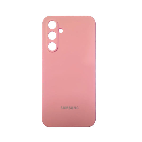 CARATULA SILICON TIPO ORIGINAL C/LOGO SAMSUNG A54 5G ROSA