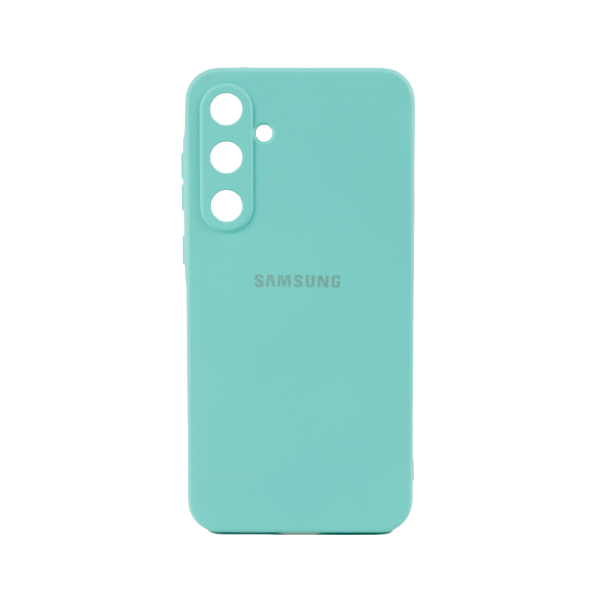 CARATULA SILICON TIPO ORIGINAL C/LOGO SAMSUNG A55 MENTA