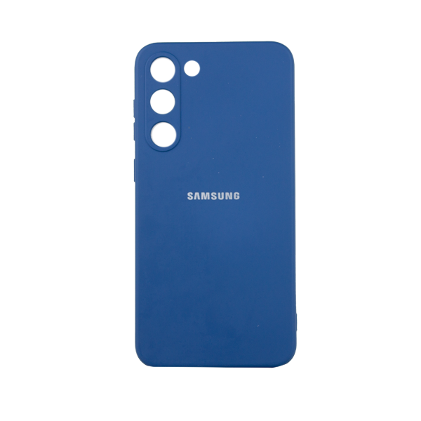 CARATULA SILICON TIPO ORIGINAL C/LOGO SAMSUNG S23 PLUS NAVY