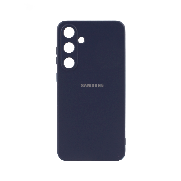 CARATULA SILICON TIPO ORIGINAL C/LOGO SAMSUNG S24 NAVY