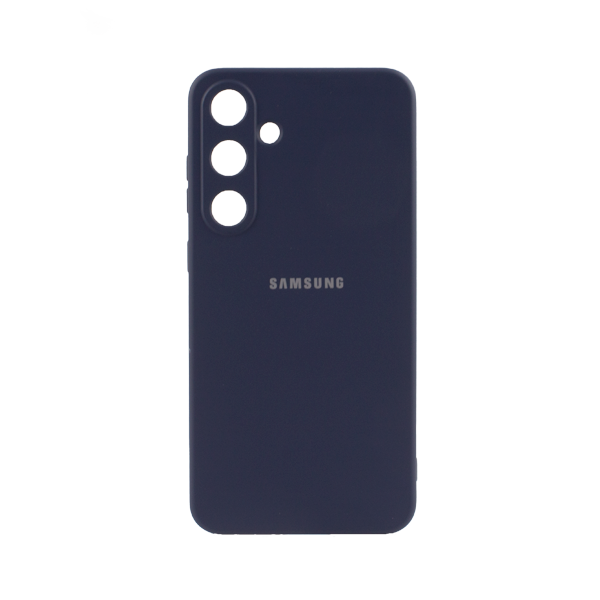 CARATULA SILICON TIPO ORIGINAL C/LOGO SAMSUNG S24 PLUS NAVY