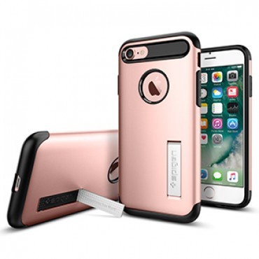 CARATULA SLIM ARMOR SPIGEN IPHONE 7/8/SE2/SE3 ROSE GOLD