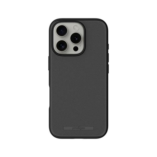 CARATULA SOLID + MAG IPHONE 16 PRO NEGRA PRODIGEE