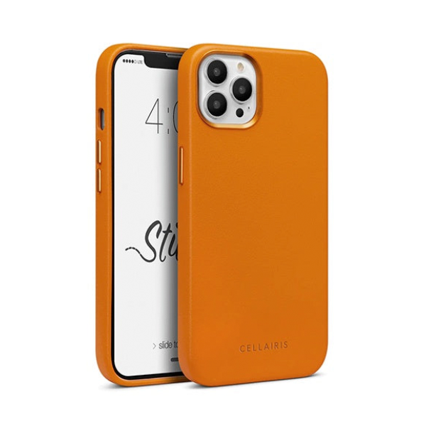 CARATULA STITCH MAGSAFE IPHONE 14 PRO NARANJA 88-0020011