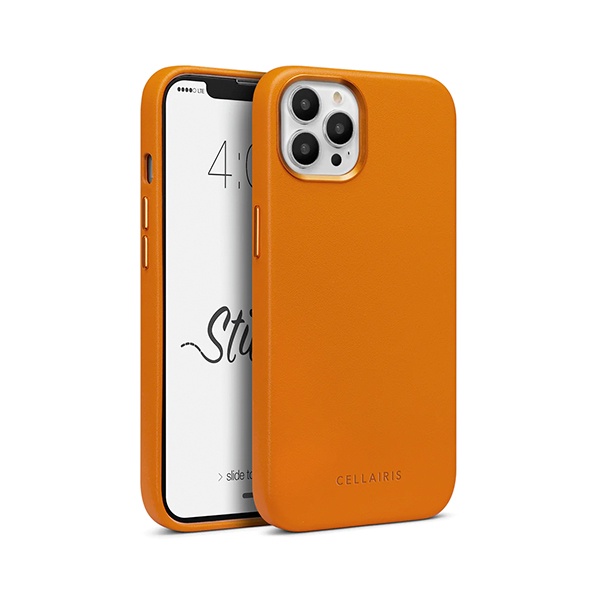 CARATULA STITCH MAGSAFE IPHONE 14/13/12 PRO MAX NARANJA 88-0040011