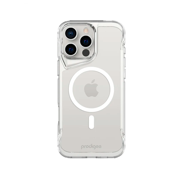 CARATULA SUPER HERO + MAG IPHONE 16 PRO CLEAR PRODIGEE