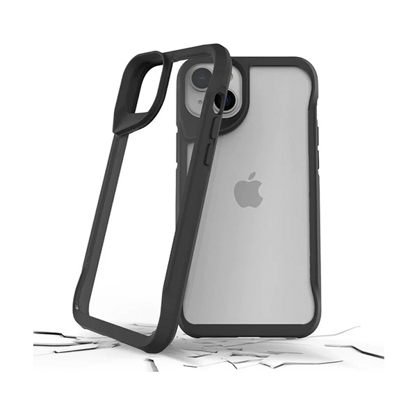 CARATULA SUPER HERO IPHONE 15/14 PLUS NEGRA PRODIGEE