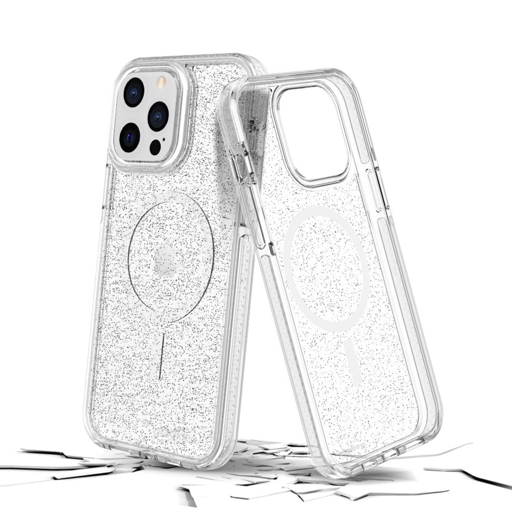 CARATULA SUPERSTAR + MAG IPHONE 13 PRO TRANSPARENTE PRODIGEE