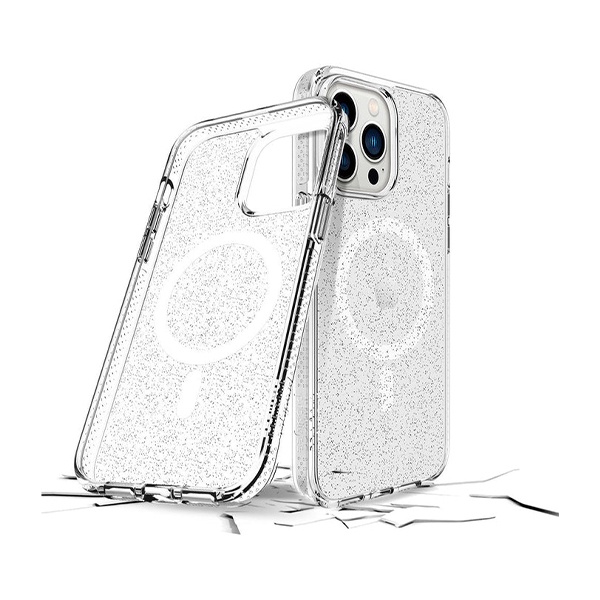 CARATULA SUPERSTAR + MAG IPHONE 14 PRO TRANSPARENTE PRODIGEE