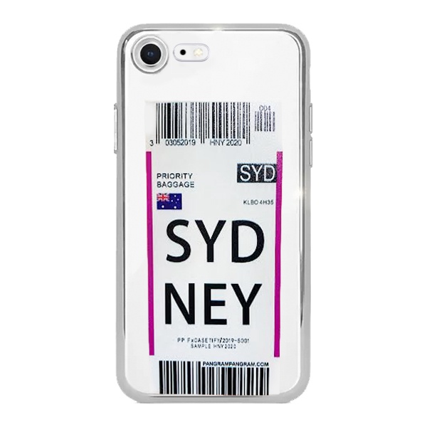 CARATULA TPU AEROPUERTO SYDNEY IPHONE 7/8/SE2/SE3 TRANSPARENTE