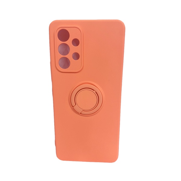 CARATULA TPU CON ANILLO SAMSUNG A33 5G ROSA