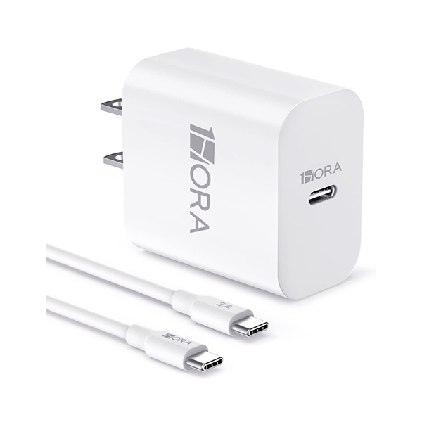 CARGADOR DE PARED TIPO C 20W 1HORA
