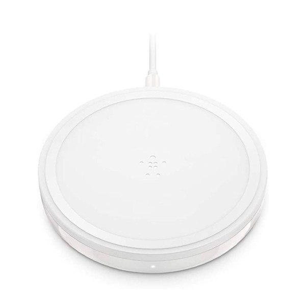 CARGADOR INALAMBRICO Qi REDONDO BELKIN (REFURBISHEAD) BLANCO