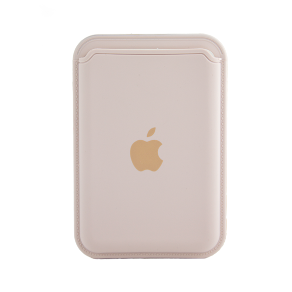 CARTERA MAGSAFE TIPO ORIGINAL CREMA