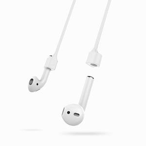 CORREA SUJETADORA MAGNETICA PARA AIRPODS BLANCA