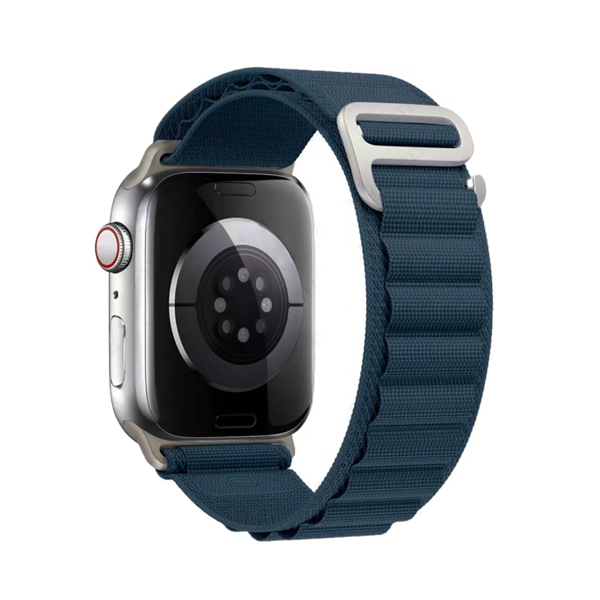 CORREA TELA TIPO ALPINE APPLE WATCH ULTRA 42-49mm AZUL MARINO