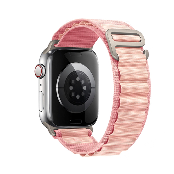 CORREA TELA TIPO ALPINE APPLE WATCH ULTRA 42-49mm ROSA
