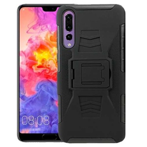 DUAL HOLSTER USO RUDO HUAWEI P20 NEGRO