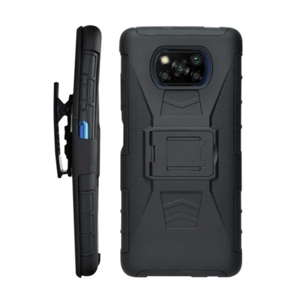 DUAL HOLSTER USO RUDO XIAOMI POCO X3 NFC/X3 PRO