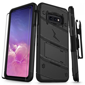 ESTUCHE BOLT COVER SAMSUNG GALAXY S10e NEGRO CON CLIP