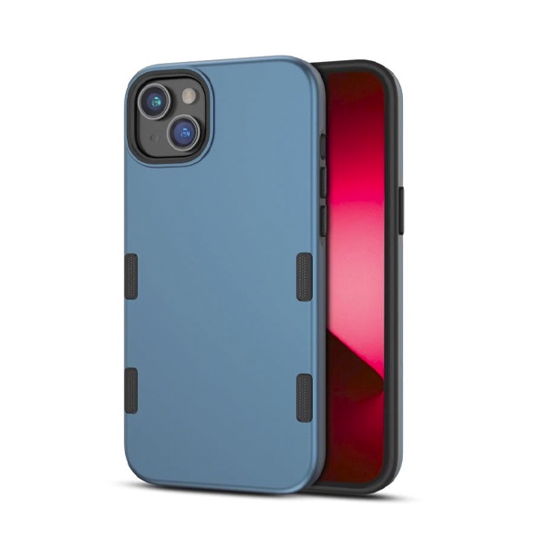 ESTUCHE HIBRIDO TUFF IPHONE 15/14 PLUS NAVY MYBAT PRO