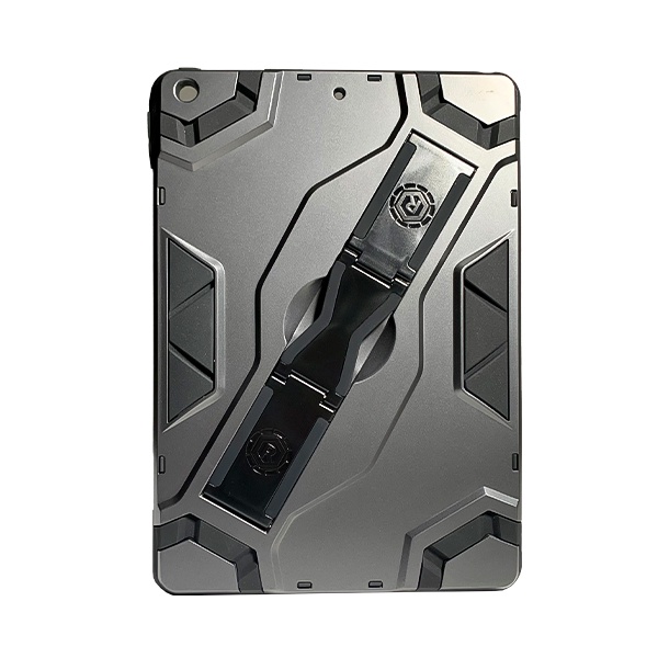 ESTUCHE KICKSTAND IPAD 7/8/9 10.2/PRO 10.5/AIR 3 GRIS/NEGRA