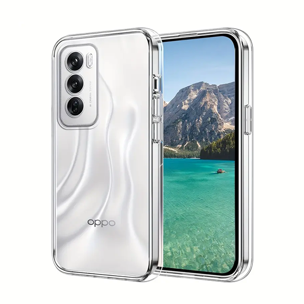 ESTUCHE TIPO DEFENDER OPPO RENO 12 5G TRANSPARENTE