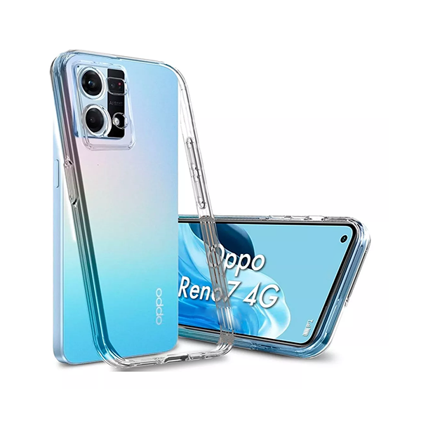 ESTUCHE TIPO DEFENDER OPPO RENO 7 4G TRANSPARENTE