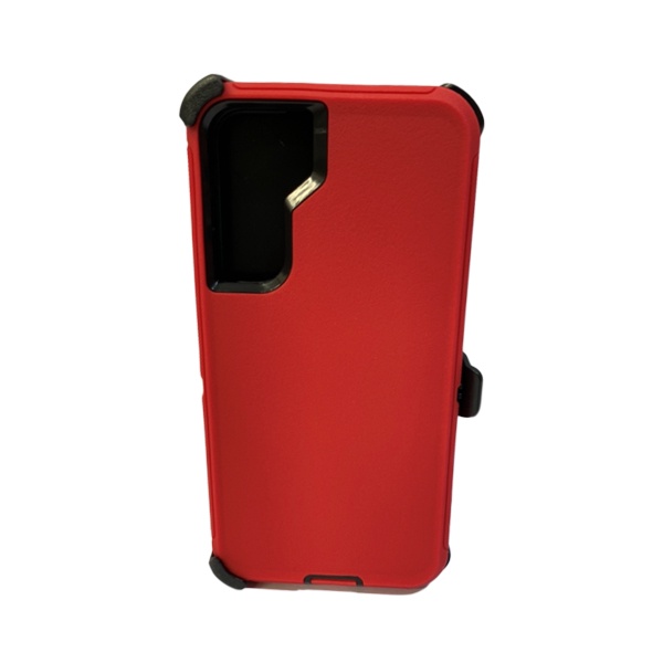 ESTUCHE TIPO DEFENDER SAMSUNG S22 PLUS ROJO CON CLIP