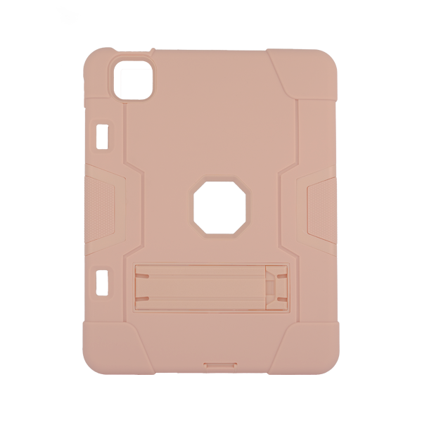 ESTUCHE TRI PROTECTOR IPAD AIR 11 (2024)/AIR 4/5/6 C/PORTA PLUMA ROSA