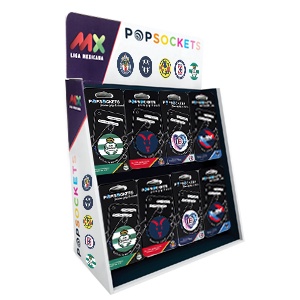 EXHIBIDOR DE CARTON LIGA MX
