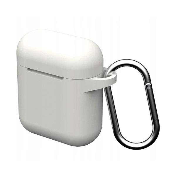 FUNDA APOLLO SILICON AIRPODS 1/2 BLANCA