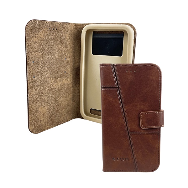 FUNDA FLIP DESLIZABLE LINE UNIVERSAL 5.5 IN CAFE