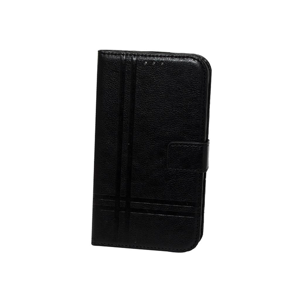 FUNDA FLIP DESLIZABLE LINE UNIVERSAL 5.5 IN NEGRA