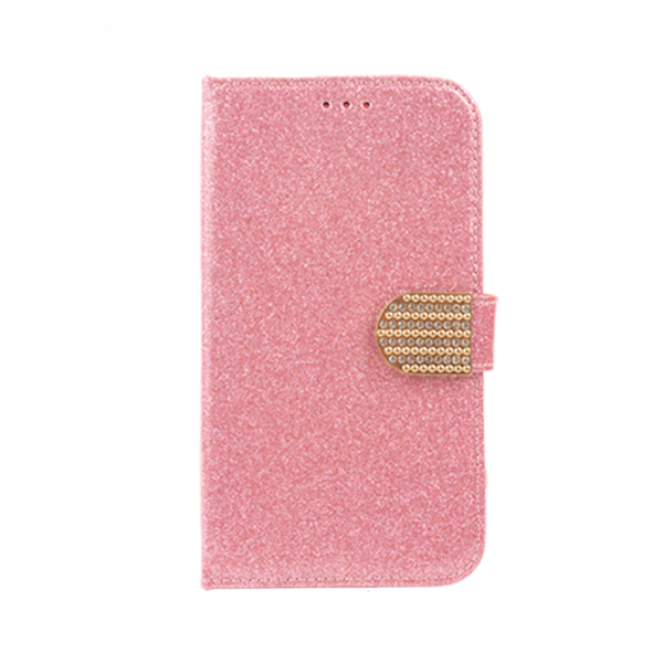 FUNDA FLIP DESLIZABLE LINE UNIVERSAL 6.0 IN BRILLOS/ROSA