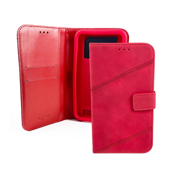 FUNDA FLIP DESLIZABLE LINE UNIVERSAL 6.0 IN ROJA