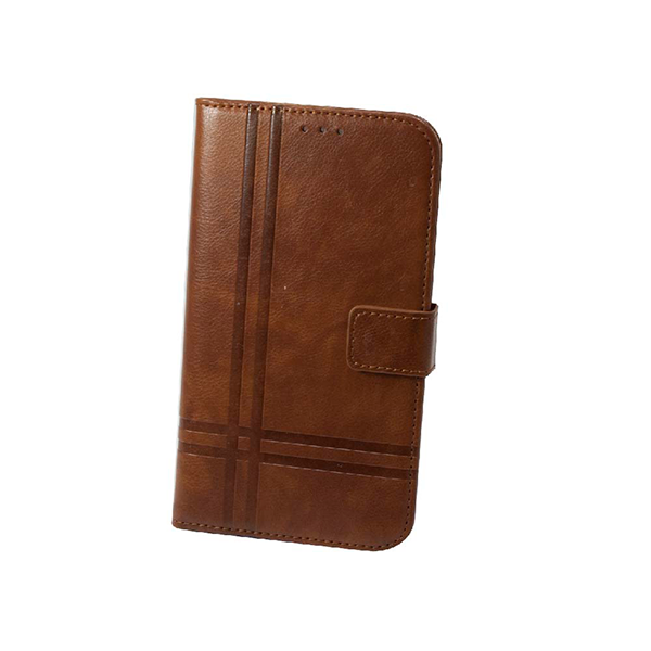 FUNDA FLIP DESLIZABLE LINE UNIVERSAL 6.3 IN CAFE