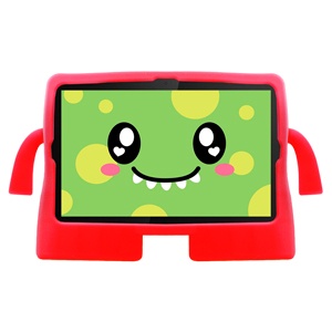 FUNDA HULE UNIVERSAL MANITAS PARA TABLET DE 10 IN ROJA