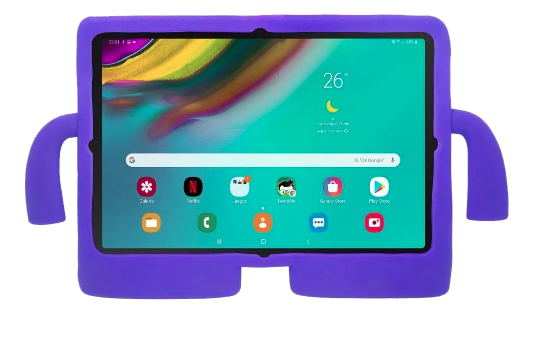 FUNDA HULE UNIVERSAL MANITAS PARA TABLET DE 10.1 IN AZUL